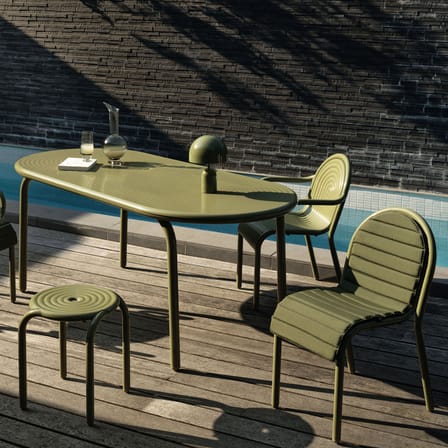 Lampe sans fil rechargeable Bell LED vert - Tom Dixon