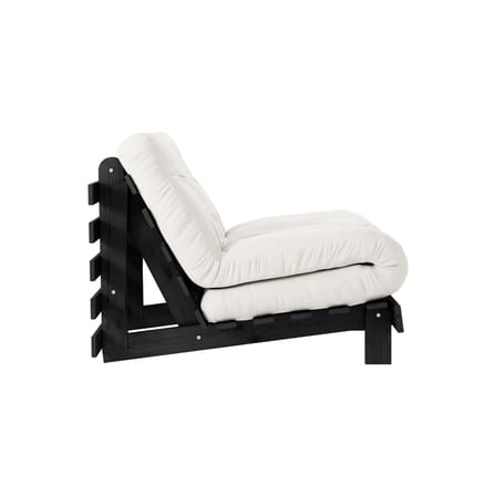 Fauteuil convertible Roots / Dormeuse & lit d'appoint - 3 positions / Structure noire - KARUP DESIGN