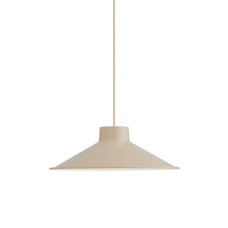 Sospensione Top metallo beige / Ø 36 x H 12 cm - Acciaio - Muuto