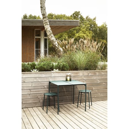 Novo Square table metal black / 80 x 80 cm - Metal - AYTM