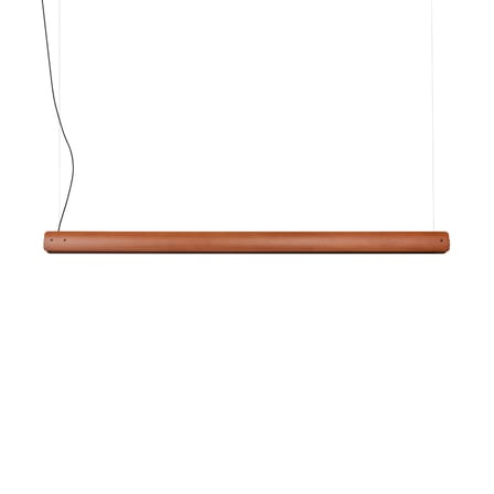 Suspension Seki-Han bois naturel / Réédition 1963 - L 169 cm - Flos