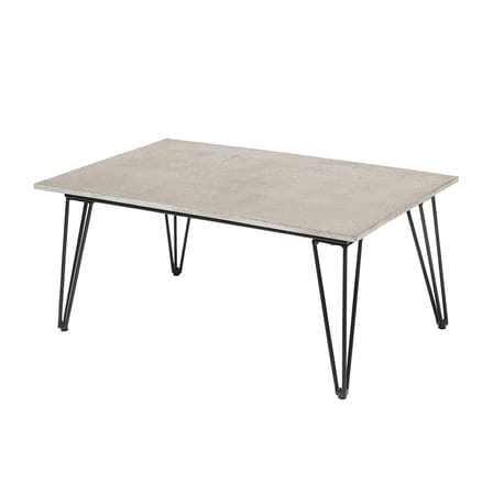 Table basse Concrete / Fibre ciment - 90 x 60 cm - Bloomingville