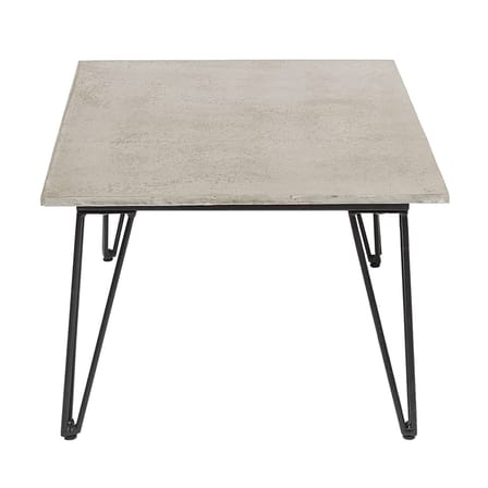 Table basse Concrete / Fibre ciment - 90 x 60 cm - Bloomingville