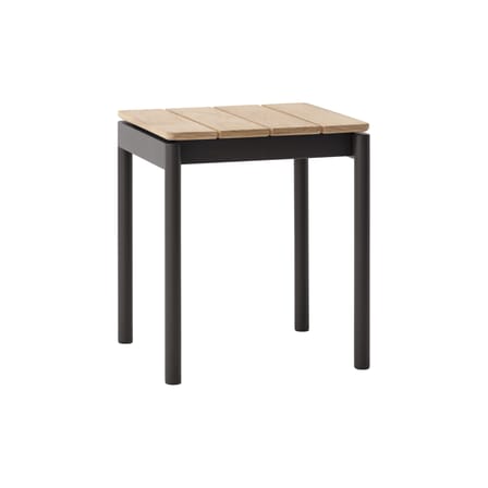 Table d'appoint Ville AV47 bois naturel / 40 x 39,5 cm x H 46 cm - &tradition