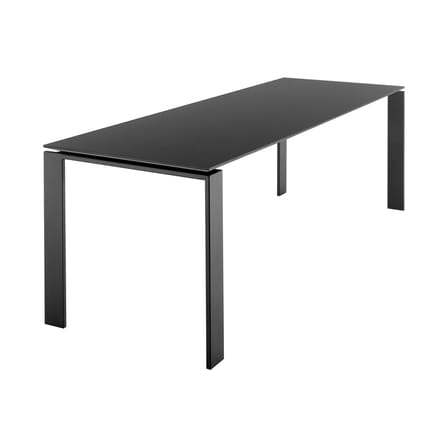Table rectangulaire Four noir / 223 x 79 cm - Kartell