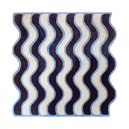Tapis Waves / 200 x 200 cm - Tufté main - COLORTHERAPIS