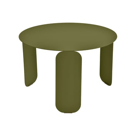 Tavolino Bebop metallo verde / Ø 60 x H 38 cm - Fermob