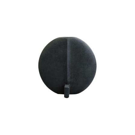 Vase Guggenheim Small céramique noir / Ø 23 cm - 101 COPENHAGEN