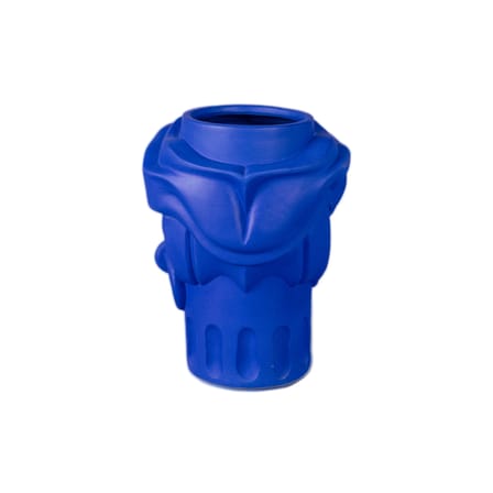Vase Magna Graecia - Man keramik blau / H 33 cm - Terrakotta - Seletti