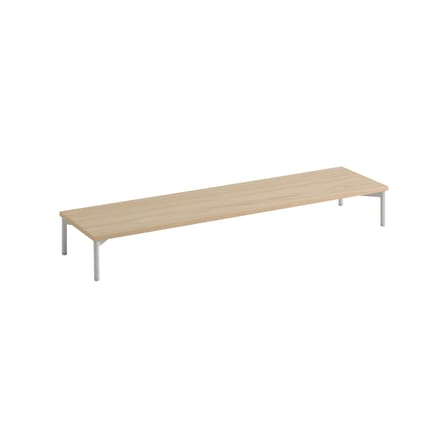 Accessoire / Base sur pieds L 131 x P 35 x H 17 cm - Pour modules Stacked Medium ou Large - Muuto