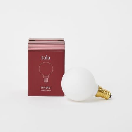Ampoule LED E14 dimmable Mini Globe P50 - Sphere I Ø 5 cm / 3,8W (= 25W) - Blanc chaud - TALA