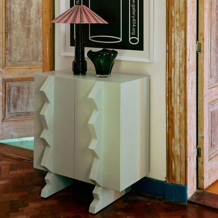 Buffet Forma bois bleu / L 80 x H 88.5 cm - HK LIVING