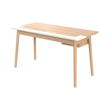 Bureau Honoré bois blanc / Chêne - Hartô