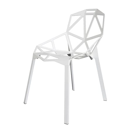 Chaise empilable Chair One métal blanc / Konstantin Grcic, 2003 - Magis
