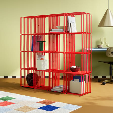 Etagère Panton Wire Single Cube / 34.8 x H 34.8 x P 34.8 cm - Verner Panton, 1971 - MONTANA
