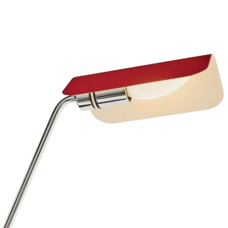 Lampe de table Apex métal bordeaux / Orientable - Hay
