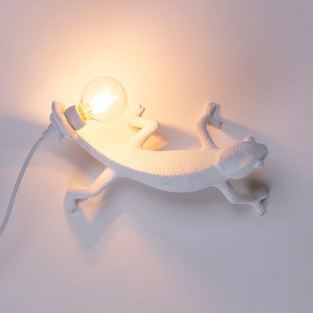 Lampe de table Chameleon Going Down / Applique - Résine / Câble USB - Seletti