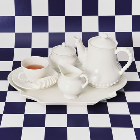 Pot à lait Perle Fine céramique blanc - Serax