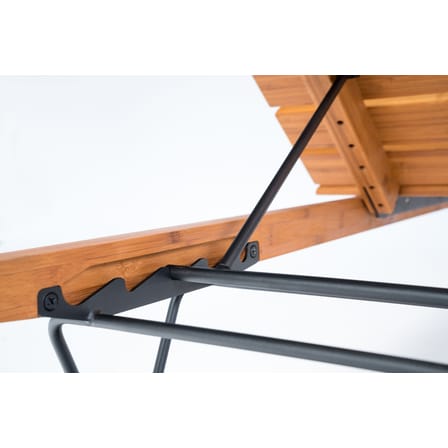 Molo Reclining deckchair natural wood / Bamboo - Multiposition - Houe