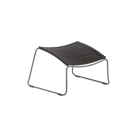 Repose-pieds Click métal plastique noir - Houe
