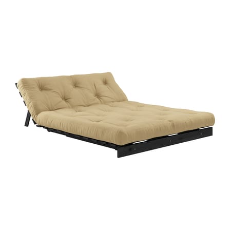 Canapé convertible Roots / L 140 cm - 3 positions / Structure noire - KARUP DESIGN