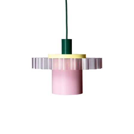Suspension Gigi n°1 / Ø 28 x H 21 cm - Plastique recyclé / Fabriqué en France - Warren & Laetitia
