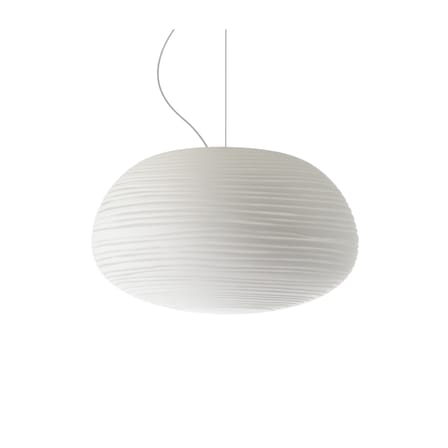 Suspension Rituals 2 verre blanc / Ø 34 x H 19 cm - Foscarini
