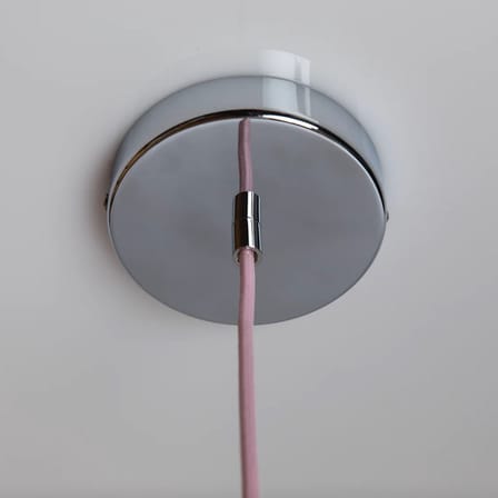 Suspension Soft Serve 02 rose / Ø 31 x H 25 cm - CRÈME ATELIER