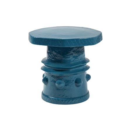 Table d'appoint Clara 08 céramique bleu / Ø 39 x H 37 cm - Serax
