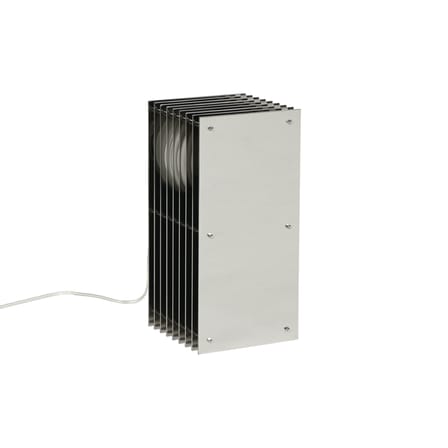 Tischleuchte Lop Small Rectangle metall / Stahl poliert - BANG