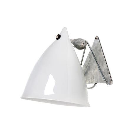 Applique Cornette céramique blanc / Porcelaine - Tsé-Tsé