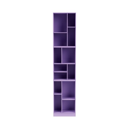 Bibliothèque Loom bois violet / L 46.8 x P 30 x H 215.8 cm - MONTANA