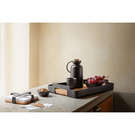 Bol Nordic Kitchen céramique noir / 0.15l - Ø 10 cm / Grès - Eva Trio