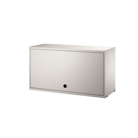 Caisson / 1 porte relevable - L 78 x P 30 x H 42 cm - String Furniture
