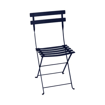 Chaise pliante Bistro métal bleu - Fermob