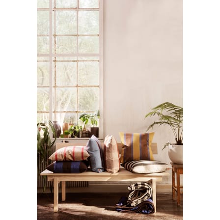 Coussin Grand tissu bleu / Lin & coton - 50 x 50 cm - Ferm Living
