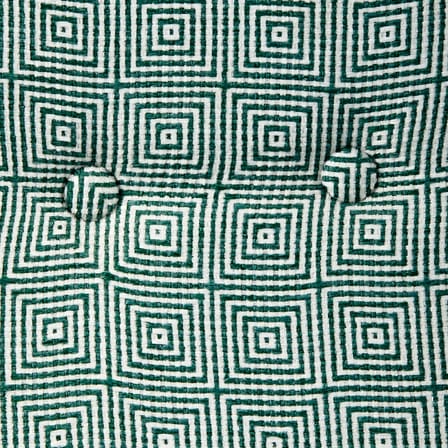Fauteuil rembourré Peggy tissu vert - Pols Potten