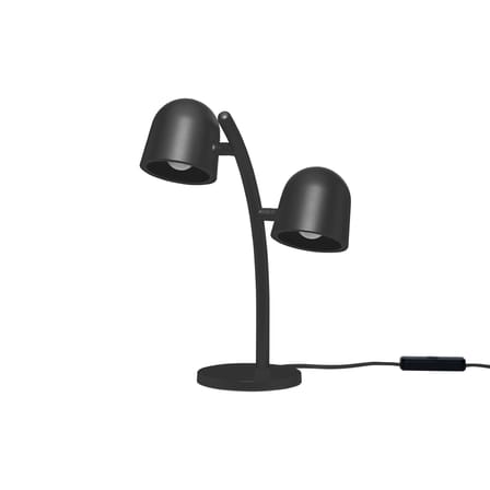 Lampe de table Little Lebow métal gris / 2 spots orientable - Fatboy