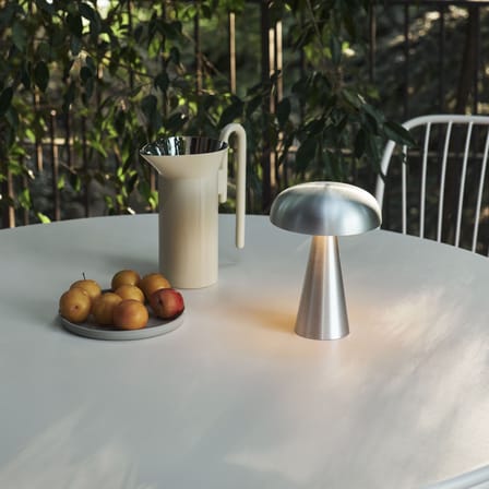 Lampe sans fil rechargeable Como SC53 LED métal / H 21 cm - &tradition
