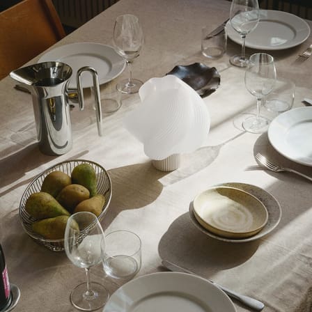 Lampe sans fil rechargeable Soft Serve beige - CRÈME ATELIER