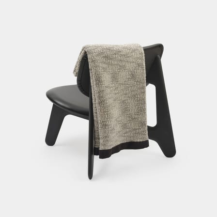 Plaid Thread noir / 140 x 180 cm - Tom Dixon