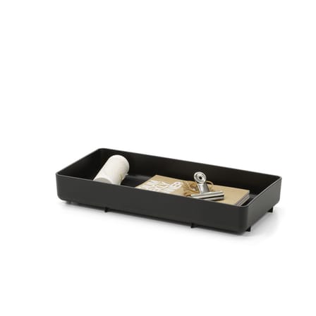 Plateau Chap Tray RE plastique noir / 41,5 x 20 cm - Polyamide recyclé - Vitra