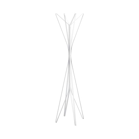 Portemanteau sur pied Aster métal blanc / 4 branches - Zanotta