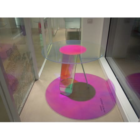 Table basse Shimmer verre multicolore / Ø 65 x H 50 cm - Patricia Urquiola, 2014 - Glas Italia