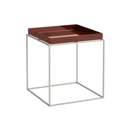 Table d'appoint Tray Silicon / 40 x 40 x H 44 cm - Hay