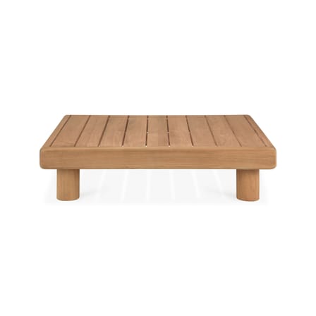 Tavolino Monocle Outdoor legno naturale / 83 x 83 x H 20 cm - Ethnicraft
