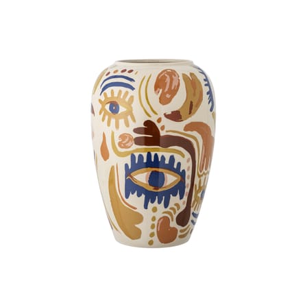 Vase Horus céramique orange / Ø 22 x H 32 cm - Bloomingville