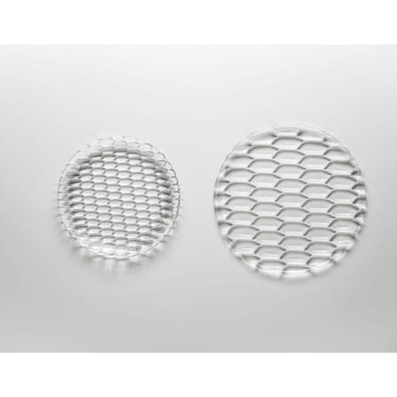 Assiette Jellies Family plastique transparent / Ø 27 cm - Kartell
