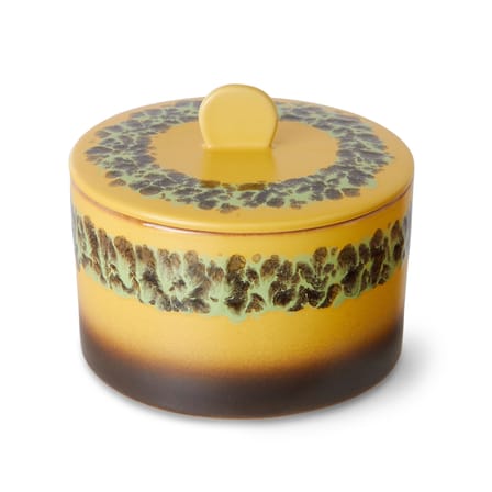Boîte hermétique 70s ceramics/ Ø 17 x H 14 cm - 1,65 L - HK LIVING