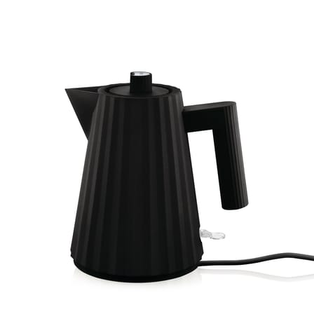 Bouilloire électrique Plissé plastique noir / 1 L - Alessi